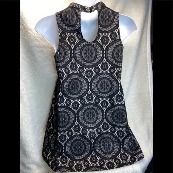 Love,Fire, Spectacular Black Lace Over Nude, What a Stunner! Oozes Class,Size S - Picture 2 of 13